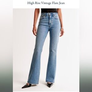 The Vintage Flare High Rise Jean 26 XL